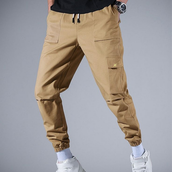 Camel Cargo Six Pocket Stretchable Trouser