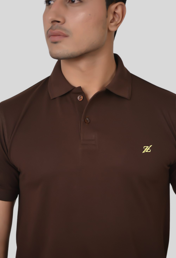 Chocolate Piqué Polo